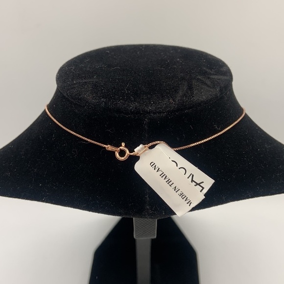 Rose Gold Open Heart Pendent "You Hold My Heart Forever" Necklace 18" New! - Picture 3 of 3